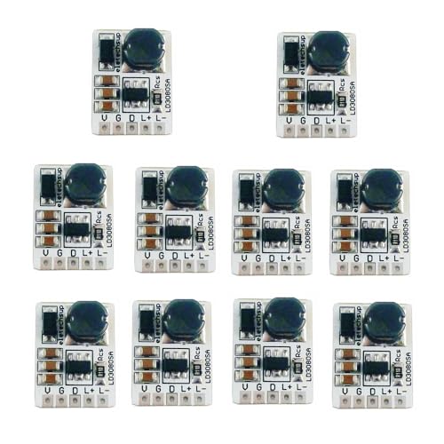 20W DC 3.5-30V 330MA/500MA/660MA/910MA HB LED Driver Module DC-DC Buck Constant Current Converter (10PCS 500MA)