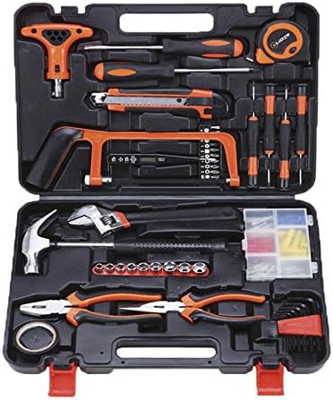 82 Household Tool Set Multi-Function Hardware Toolbox Electrician Woodworking Repair Manual Tool Combination Set