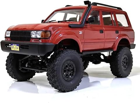 RC Rock Crawler 4x4 RC Truck WPL C54 1/16 RC Crawler RTR Remote Control Truck Off Road 2.4G All Terrain with Proportional Steering 260 Motor, New Gearbox, Upgraded Chasis and Shock