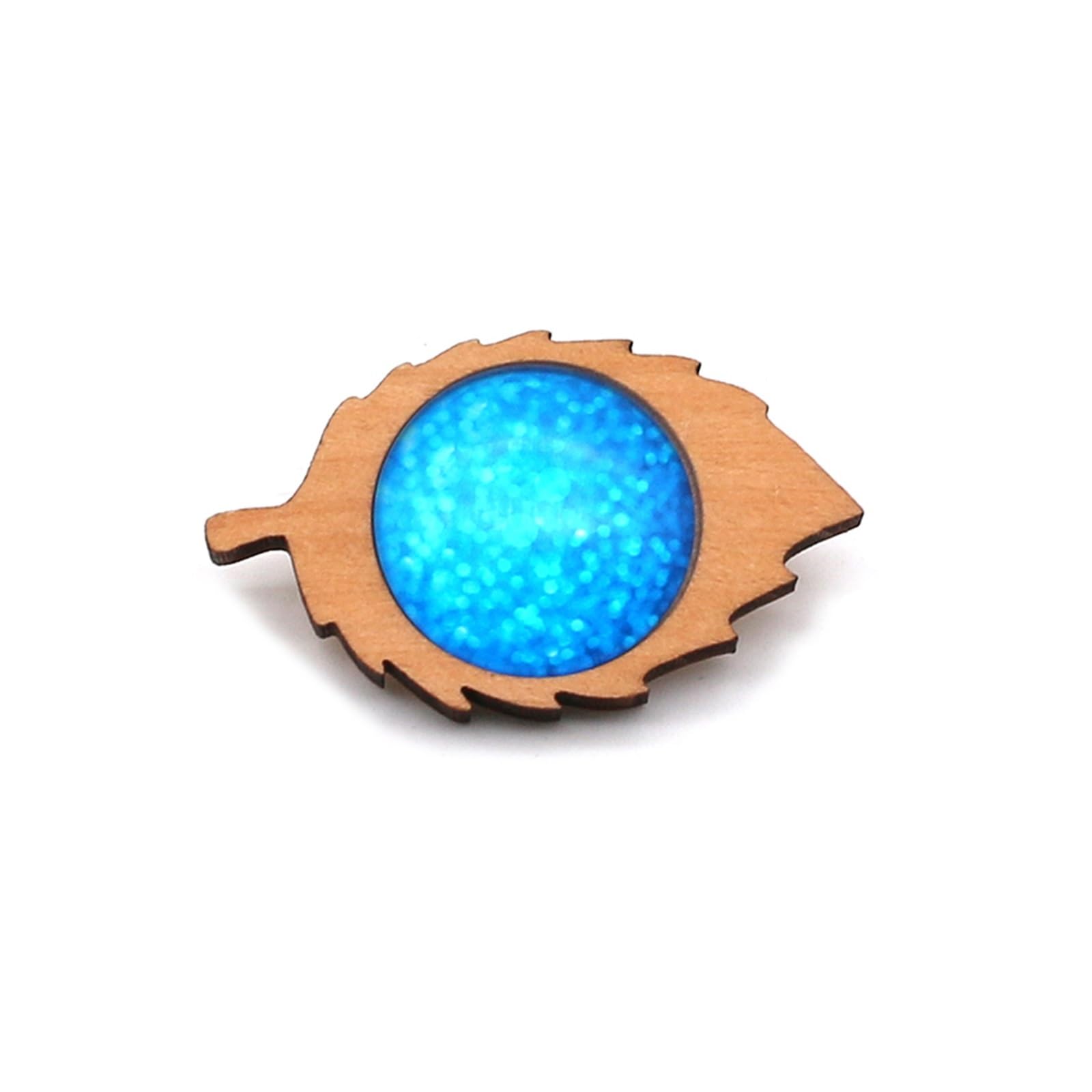 10 sztuk/partia drewno 25mm okrągła baza do broszki Cabochon Blanks tace Rooch szpilki ze stali nierdzewnej baza do kaboszonów (Color : Vertical, Size : 25mm)