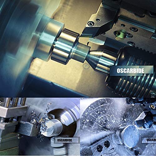 Oscarbide 3/8TURNINGTOOL-7 3/8"Shank Heavy-Duty Indexable Lathe Turning Tool Holder 7 Pcs/Set,10Mm Cnc Nickel Plated Metal Lathe Cutting Tools thumb #6
