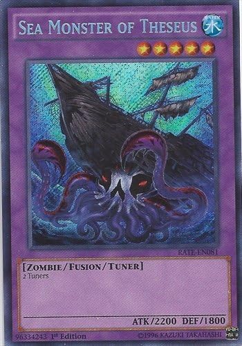 DALIYREPAL Sea Monster of Theseus - RATE-EN081 - Secret Rare - 1st Edition