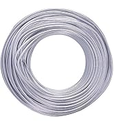 Vaessen Creative Aluminiumdraad 10 m x 5 mm Silver (Zilver) - Flexibel Alu Draad voor Sieraden Maken, Hobby en Knutselen