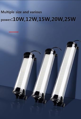 Iluminación LED de 15 W para máquina de fresado, luces de tubo de fresado, torno CNC, luz de trabajo, lámpara a prueba de explosiones, impermeable,