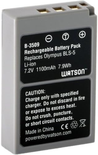 Watson BLS-5 Lithium-Ion Battery Pack (7.2V, 1100mAh)