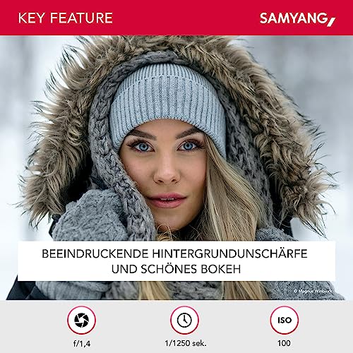 Samyang AF 50mm F1,4 II FE für Sony E – Standardobjektiv