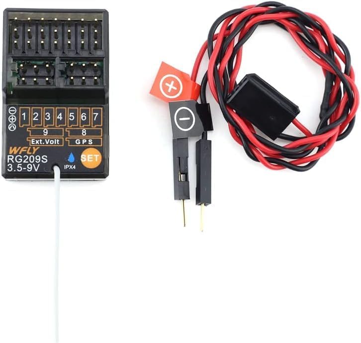 WFLY RG209S Receiver and Voltage Inspection Wire