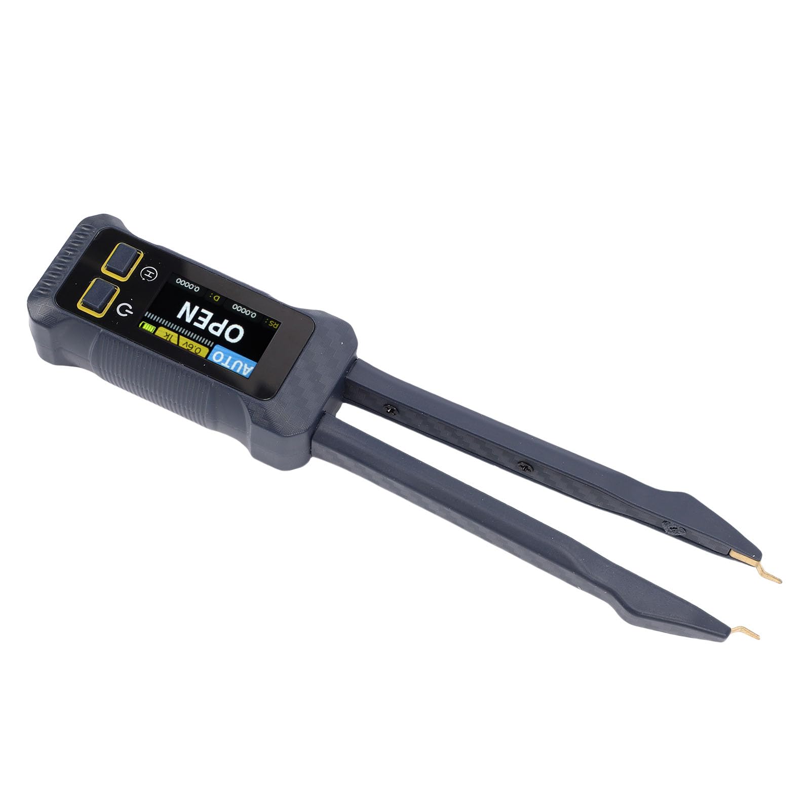 Probador Digital de Pinzas Puente para Medición de R L C y Diodo,