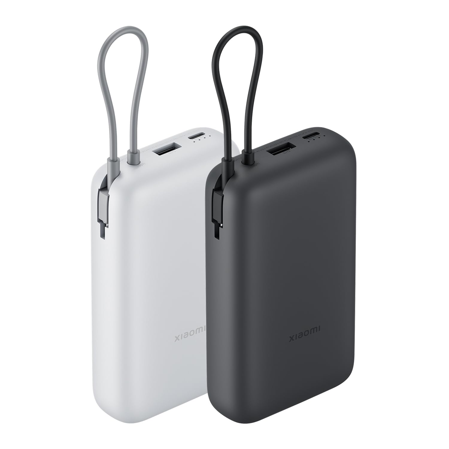 Xiaomi 22.5W Power Bank 20000mAh (Integrated Cable) Gris Claro