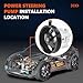 Daysyore Power Steering Pump 21-5478 Fits for Altima 2007-2013 L4 2.5L Petrol Sedan/Coupe, for X-Trail 2005-2006 L4 2.5L Petrol Sport Utility, Replace OE 96-5478, 49110-CN00C, 49110-JA000