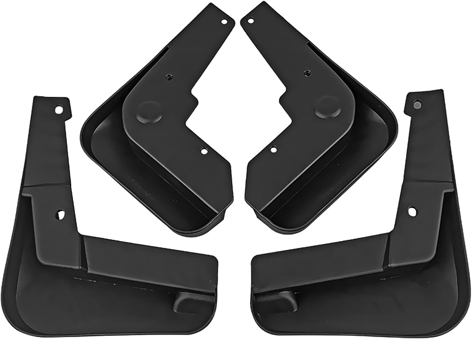FengXH No-Drill Mudflaps for Haval H2 2014-2020, Bolt-On Kit, Road Legal
