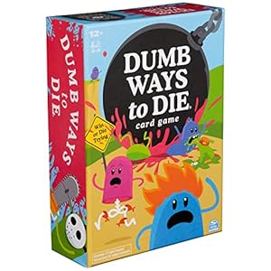 Dumb Ways to Die Card Game Based on The Viral Video, Card Games for Adults | Party Games | Adult Games | Fun Games, for Families & Kids Ages 12 and up
