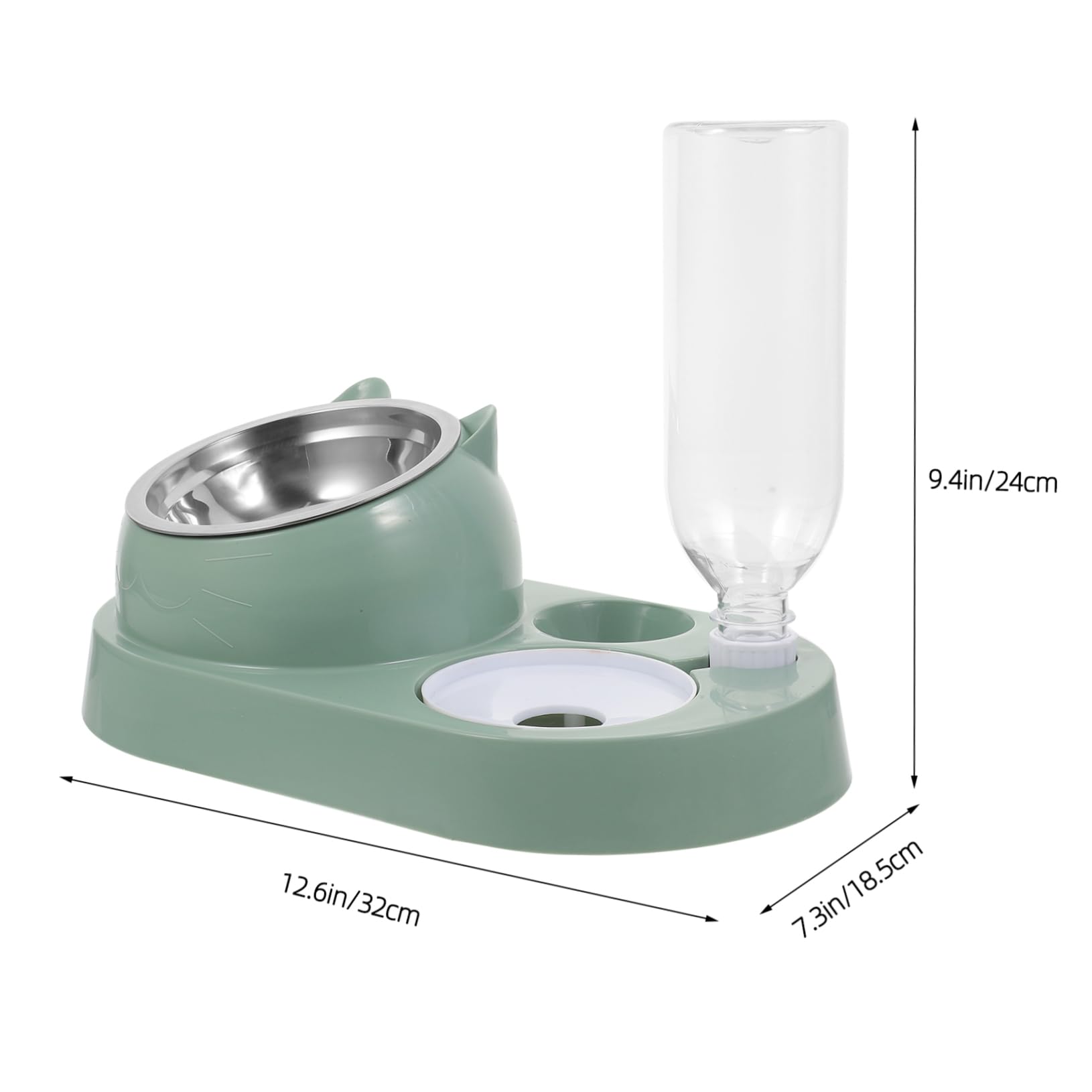 Automatic Dog Water Dispenser, 6l Large Dog Water Bowl Dispenser, Stainless Steel Outdoor Water Bowl for Dogs, Auto Fill Pet Water Dispenser for Dogs Cat Chicken Livestock Indoor Outdoor Use