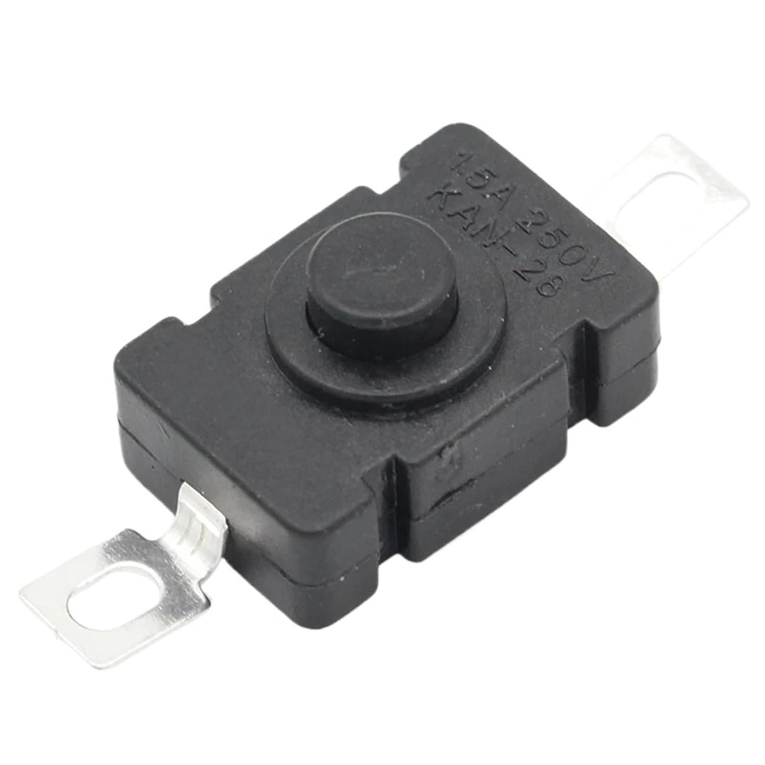 10pcs KAN-28 1.5A250V Flashlight Switches Self Locking SMD Type 18 x 12mm Push Button Switches 1812-28A