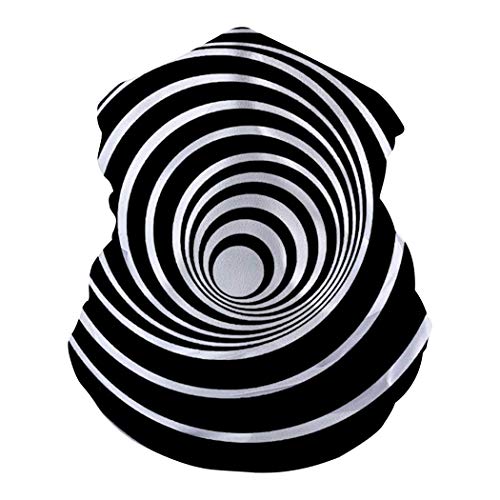 Preisvergleich Produktbild BXXAKS Rotierendes Skelett 3D Stirnband Halswärmer Kopftuch Multifunktionale Kopfbedeckung für Outdoor Sport Multifunktionale Maske, Rotary Tie Dye-15, Einheitsgröße