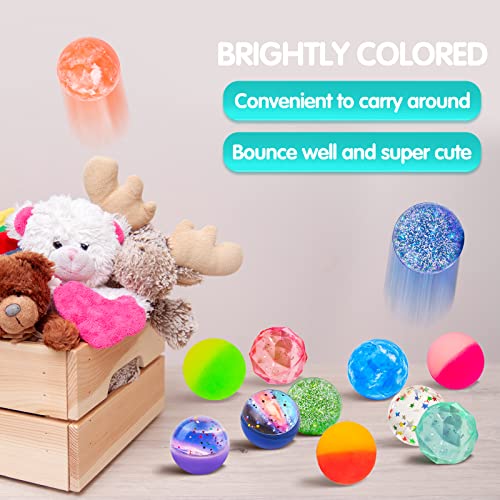 Ecoofor JM26 24 Pieces Bouncy Balls 32Mm Bounce Balls 6 Styles High Bouncing Balls Toys thumb #4