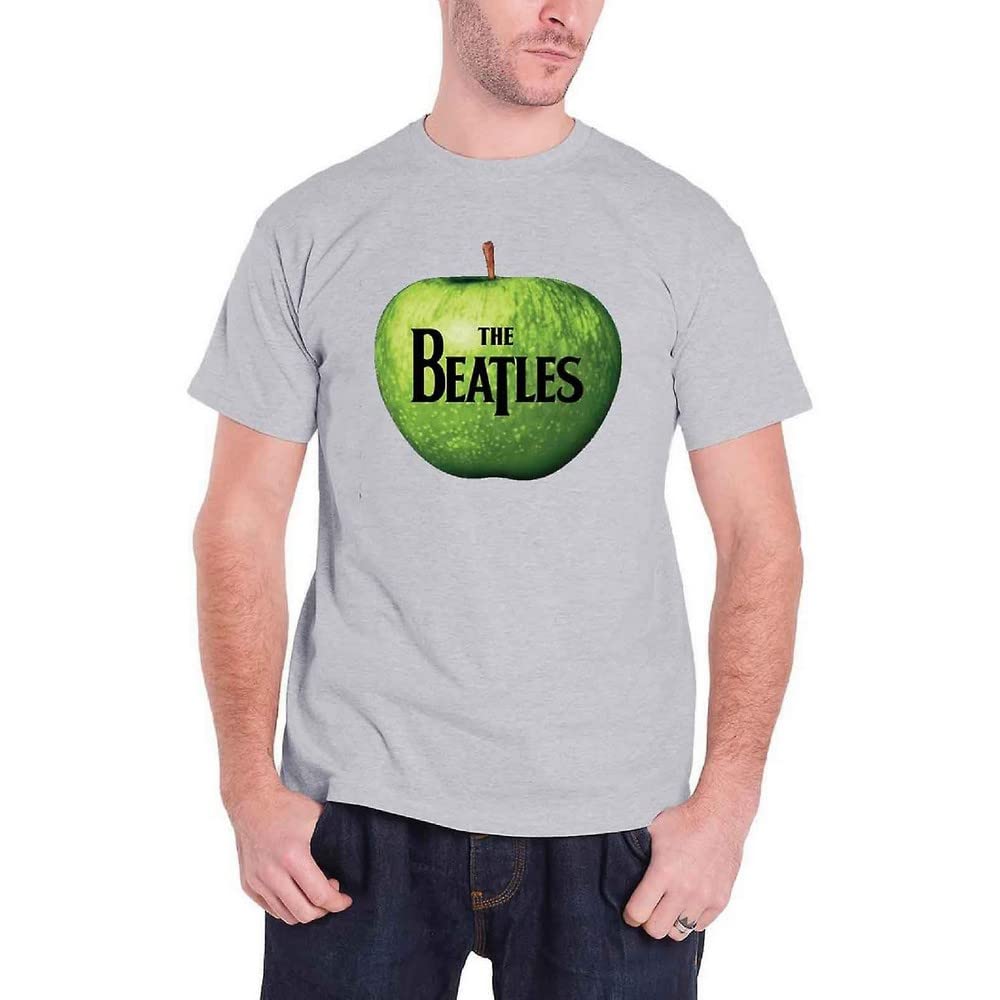 Rockoff Men's Grey T-Shirt # L Unisex # Apple Logo