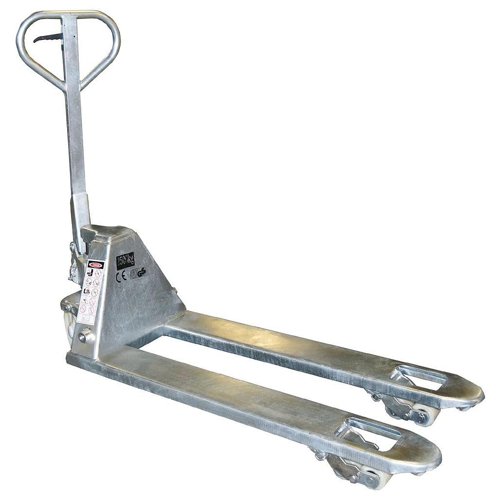 Transpalette manuel 2,5 T premium galvanisé