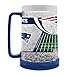 NFL New England Patriots 16oz Crystal Freezer Mug