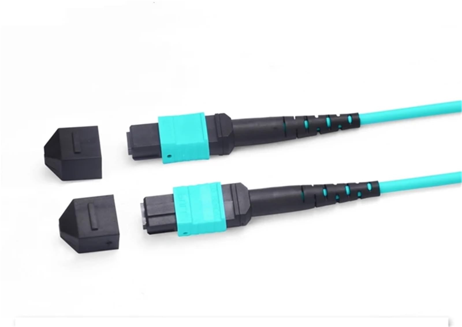 Kabel krosowy OM3-300 8 12 rdzeni typ A typ B okrągły żeński męski 3 m 15 m kabel światłowodowy woda kolor OM3 MTP 12 przewodów rozruchowych (50 m, 12C żeński męski A)