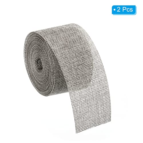 PATIKIL 2 Inch Wide 11 Yards Burlap Fabric Ribbon - Image 3