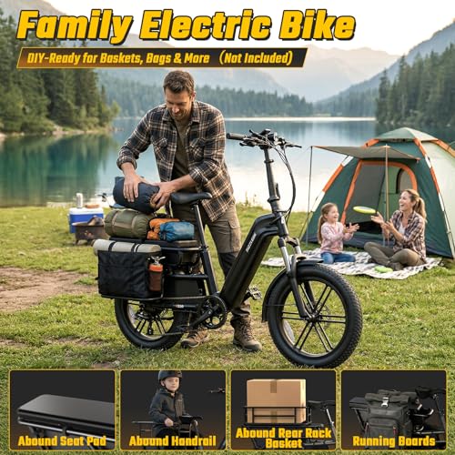 SISIGAD Sizzlebk Family Electric Bike Aluminum Frame, Peak