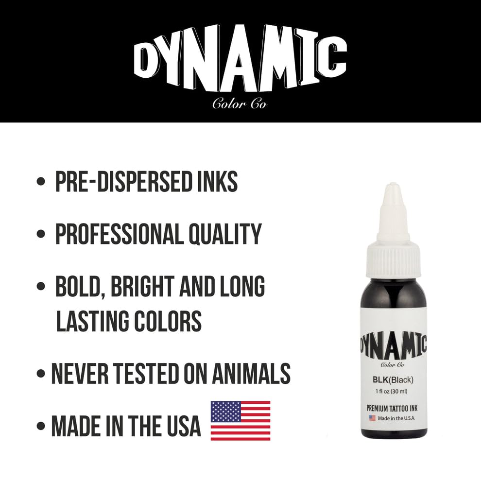 DYNAMIC ダイナミック タトゥーインク　トリプルブラック 240ml 1本 Amazon.co.jp: DYNAMIC ダイナミック タトゥーインク ブラック