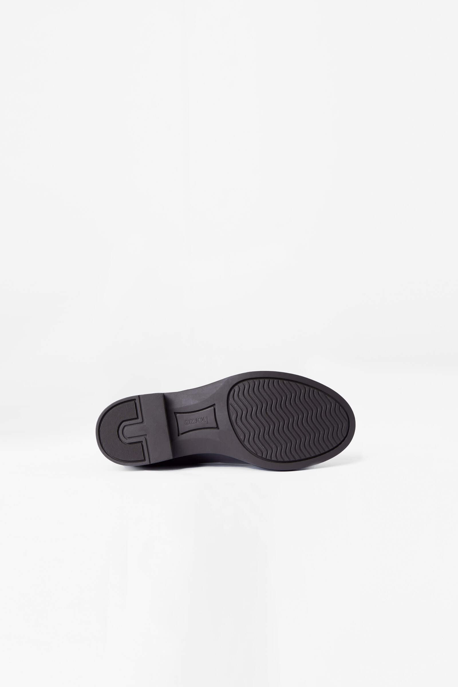 HORZE Wexford Kinder Jodhpur Reitstiefeletten mit vorderem Reißverschluss – Bequeme, pflegeleichte Reitstiefel aus robustem Kunstleder, Schwarz, 34
