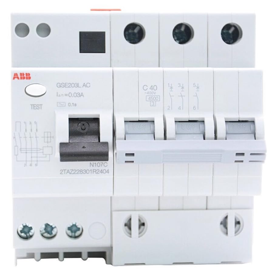 Available for ABB Leakage air Switch GSE203 AC-C6/10/16/20/25/32/40/50/63 General Accessories (GSE203-C20)
