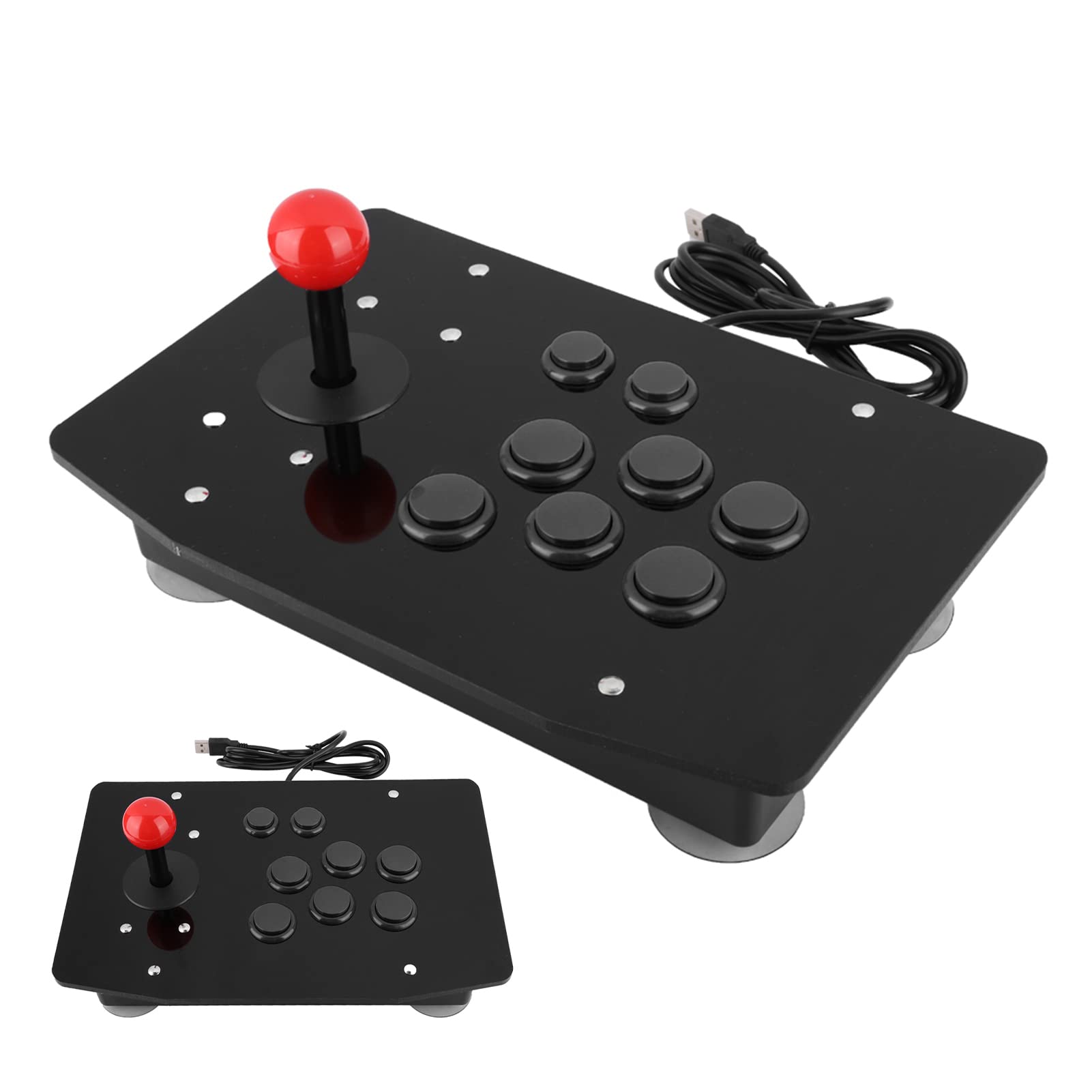 Controller con Culla USB e Bilanciere Pulsanti 3D Resistenti All'usura per gli Appassionati di ABS