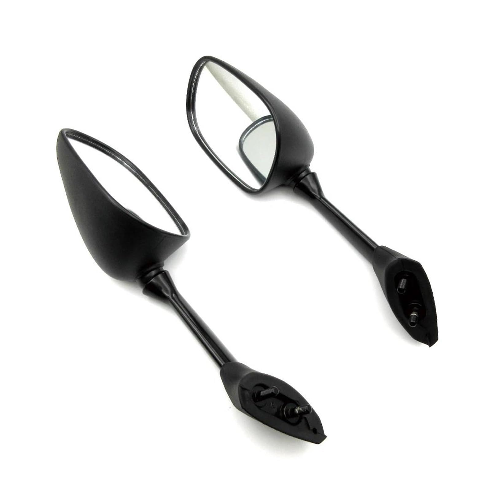 Espejo lateral retrovisores con ajuste estable para YZFR6 y YZFR1 cristal antirreflejos