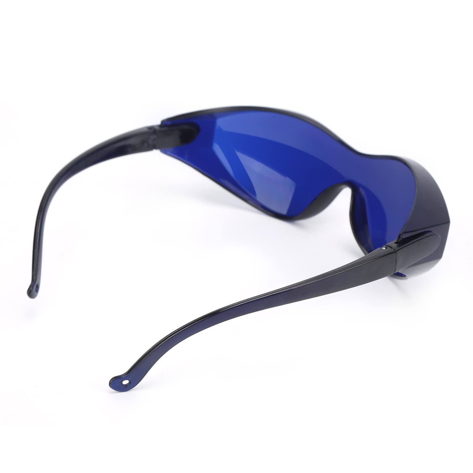 Lunettes De Localisation De Balle De Golf, Détecteur De Balle De Golf à Large Champ De Vision, Avec étui à Fermeture éclair, Lunettes à Lentilles Professionnelles Bleues