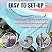 Magic Fort Building Kit for Kids - Large Lightweight Blanket Fort Making Kit Clips with CPC Certification - Portable Playhouse Play Tent Fort - Indoor/Outdoor Girls/Boys Toys Ages 4-5 6 7 8-12