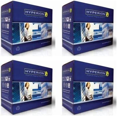 4 Pack- Hyperion Compatible Alternative for Samsung MLTD-115L Black Toner Cartridge, SL-M2820DW (3,000 Pages- High Yield)