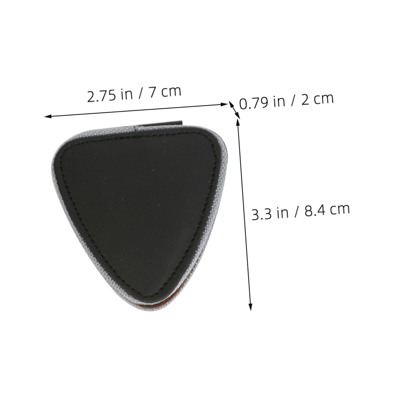 LIOOBO Guitar Pick Holder Bag Durable Oxford Guitar Picks Storage Case for Easy Access Carrying Organizer