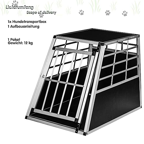 PETSTUFF Hundebox gerade Rückwand 90° - Größenwahl; L