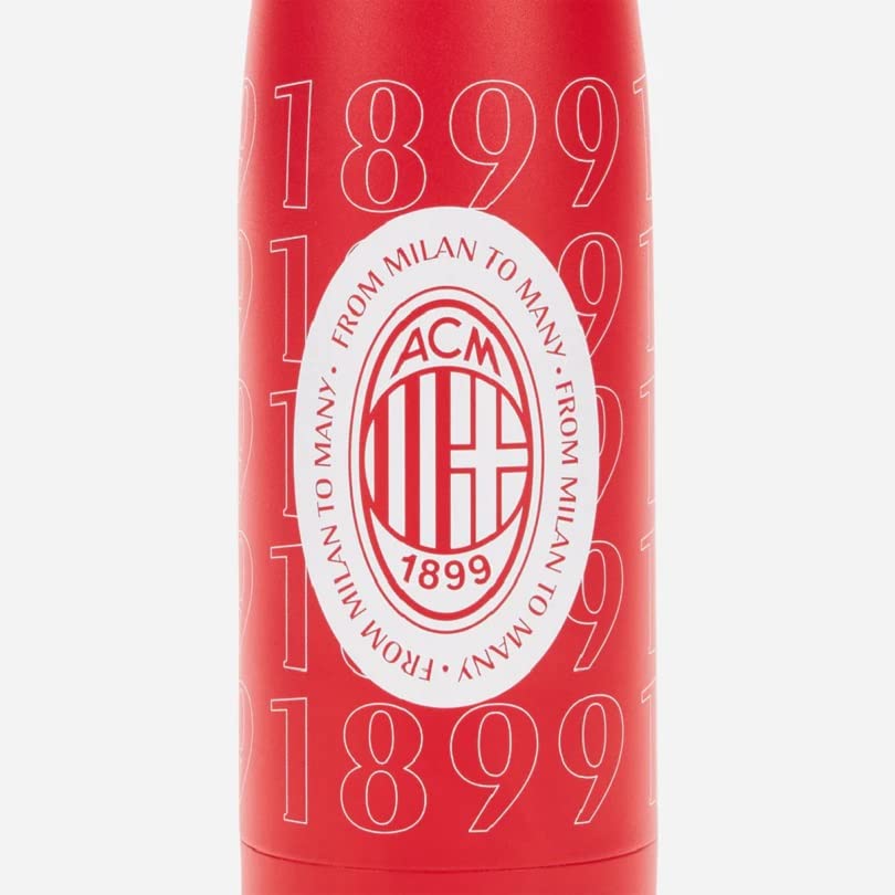 Borraccia Termica A.C. Milan 650ml - Acciaio Inox, Mantiene Temperatura 24h, Senza BPA - Foto 3