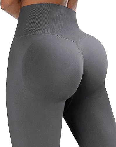 Miniatura 4 de JGS1996 Women Scrunch Butt Lifting Seamless Leggings Booty High Waisted Workout Yoga Pants