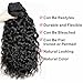 Water Wave Human Hair Bundles with 12A 5x5 HD Lace Closure (20 22 24+18) 100% Unprocessed Brazilian Burmese Curly Human Hair Bundles with Closure Natural Color