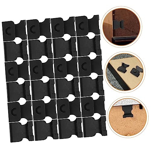 Image of WOONEKY 120Pcs Metal Picture Hangers Durable Picture Frame Hooks for Wall Design Multifunctional Hanging Hardware for Art and Photos Easy to Store and Carry