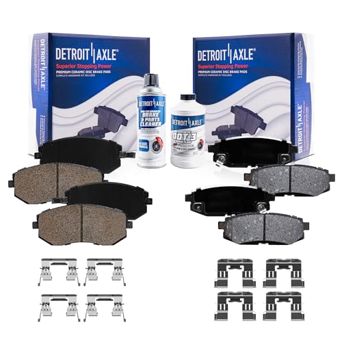 Detroit Axle - Brake Pads for 2013-2016 Scion FR-S 2013-2024 Subaru BRZ 2017-2020 Toyota 86...