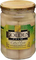 Palmito pupunha Golden Palm 270g