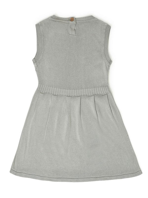 Image of Mi Arcus Corduroy Collar Dress for Baby Girl