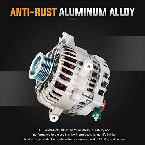 New Alternator for Ford F-150 V8 4.6L 5.4L 2004-2008, for F-150 Heritage 4.6L 5.4L 2004 (NOT for SVT Lighting), for Expedition 5.4L 2005-2006, for Lincoln Navigator 2005-2006, for Mark LT 2006-2008 by ILONPA - Used condition - Image 6