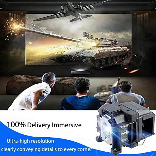 Image of ELPLP67 V13H010L67 Replacement Projector Lamp Bulb for Epson PowerLite Home Cinema 500 707 710HD 750HD EX5210 EX7210 EX3210 EX3212 H433A H429A VS210 VS220 EB-X11 X12 W12 S12 S11 X15 SXW11 TW480