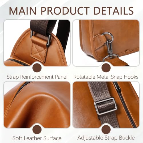 Image of FSD. WG sling Backpack for Men Chest Bag Crossbody Shoulder Bags Travel Hiking Bag Purse for Men with Water Resistant