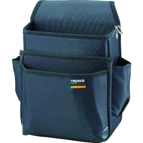 Amazon | TRUSCO(トラスコ) 腰袋3段 ブラック TC-21BK | 腰袋・釘袋