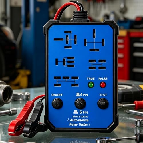 Relay Tester Tool dispositivo para diagnóstico de fallas de automóviles y relés de vehículos 3