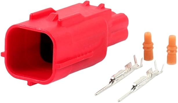 1/5 Sets 6 Pin MWTRB-06-1A-R MWTPB-06-1A-R Waterproof Connector Red Plug6p Male,5 Sets_6P 6p Male,1 Set_6P