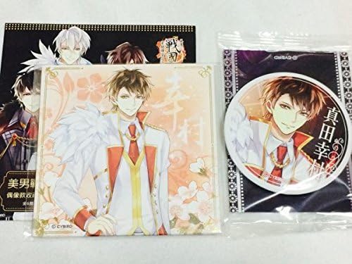 Amazon イケメン戦国 幸村 台湾限定グッズ アイドルver 缶バッジ ミニ色紙 2点セット イケメンシリーズ イケシリ アイドル 芸能人グッズ 通販